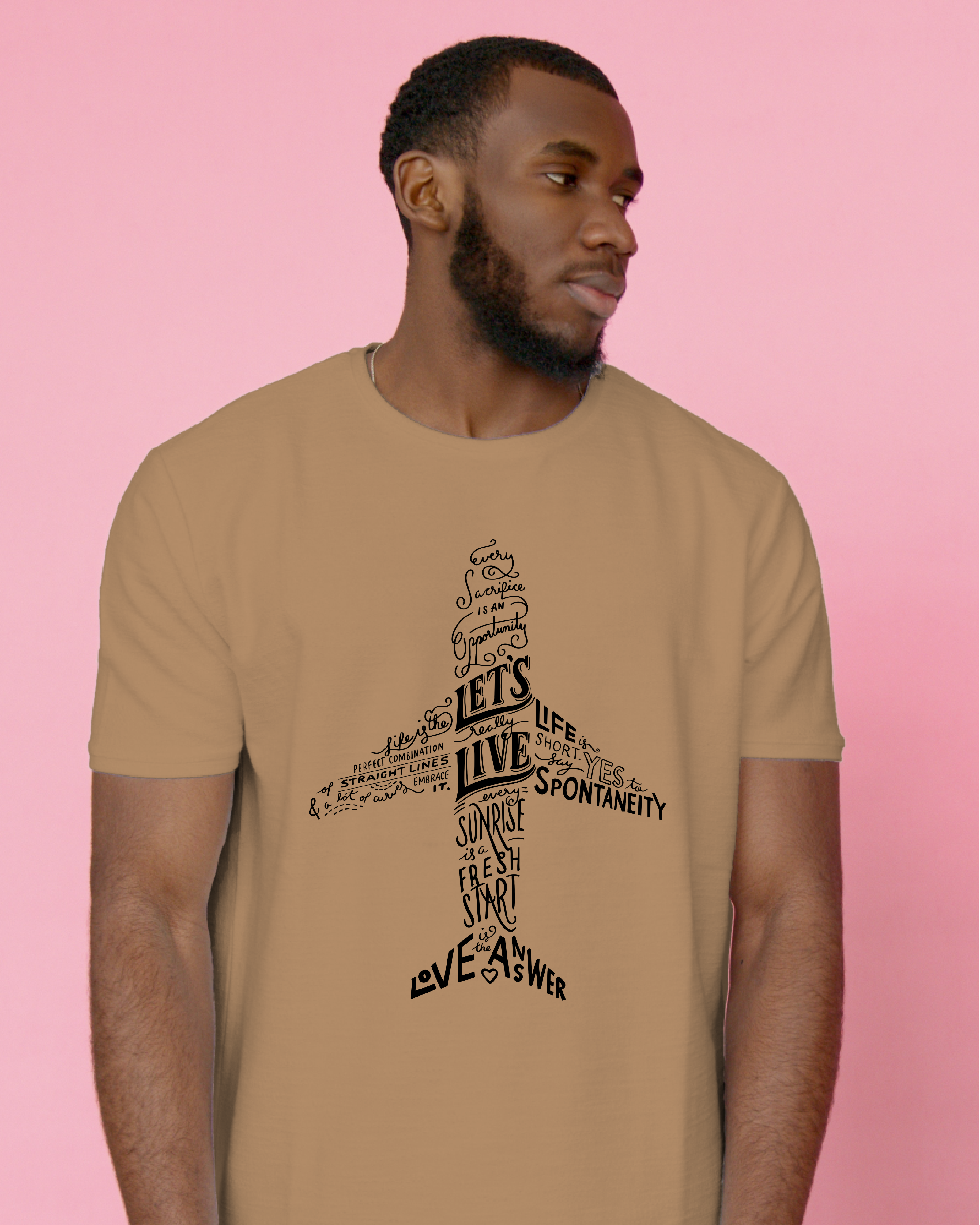 White tshirt with aeroplane