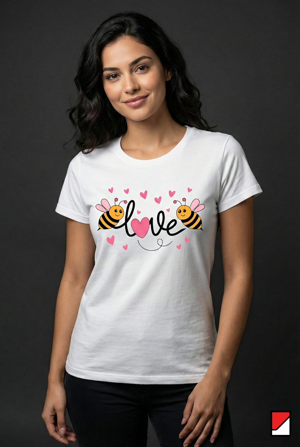 Bee Love Women’s Cotton T-Shirt