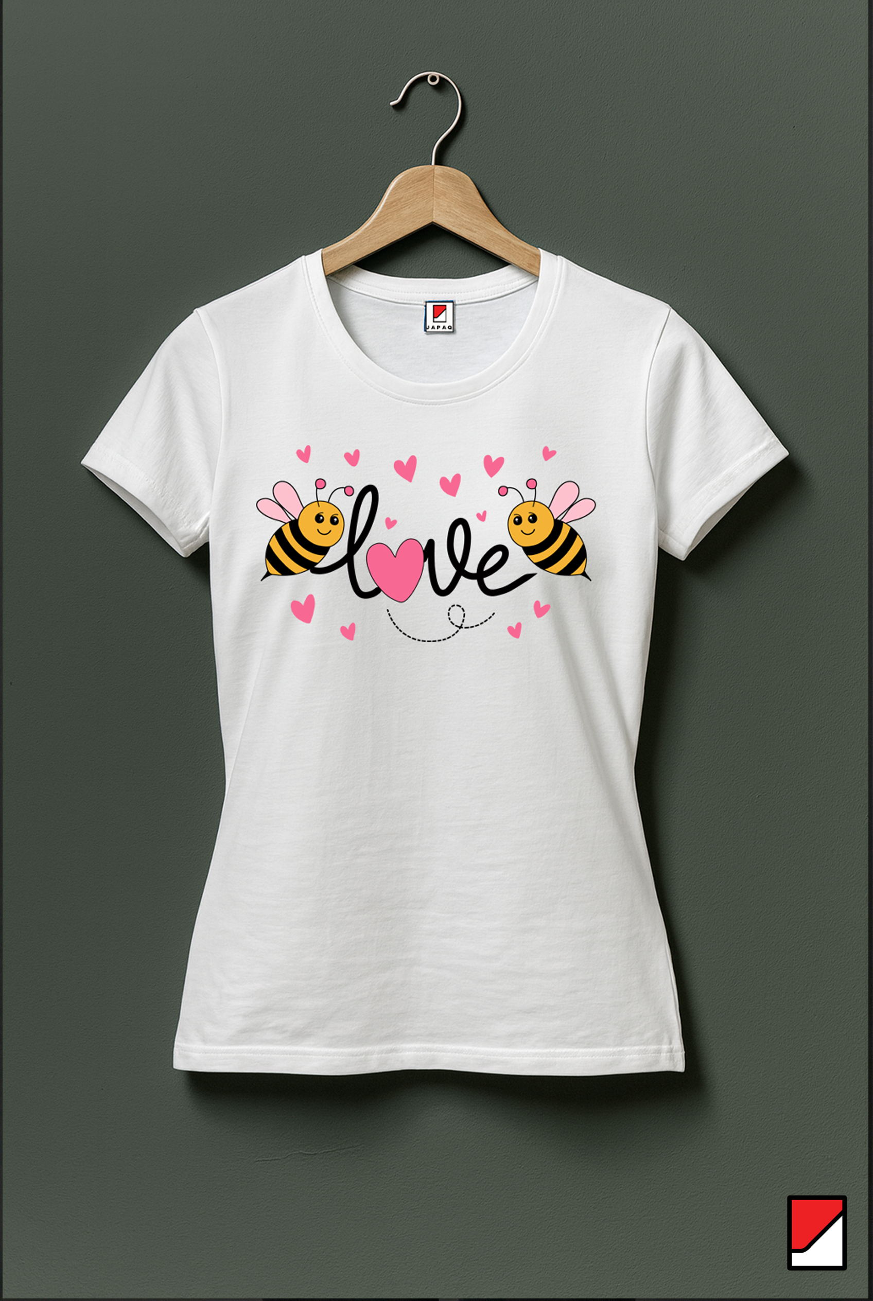 Bee Love Women’s Cotton T-Shirt