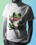 Peace Frog white tshirt