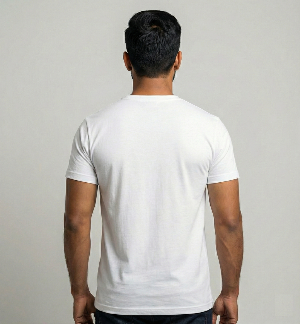 Holi Hai Printed T-Shirt Unisex – Color Splash Festival Graphic Tee | White Cotton Casual Wear