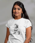 Little girl walking tshirt