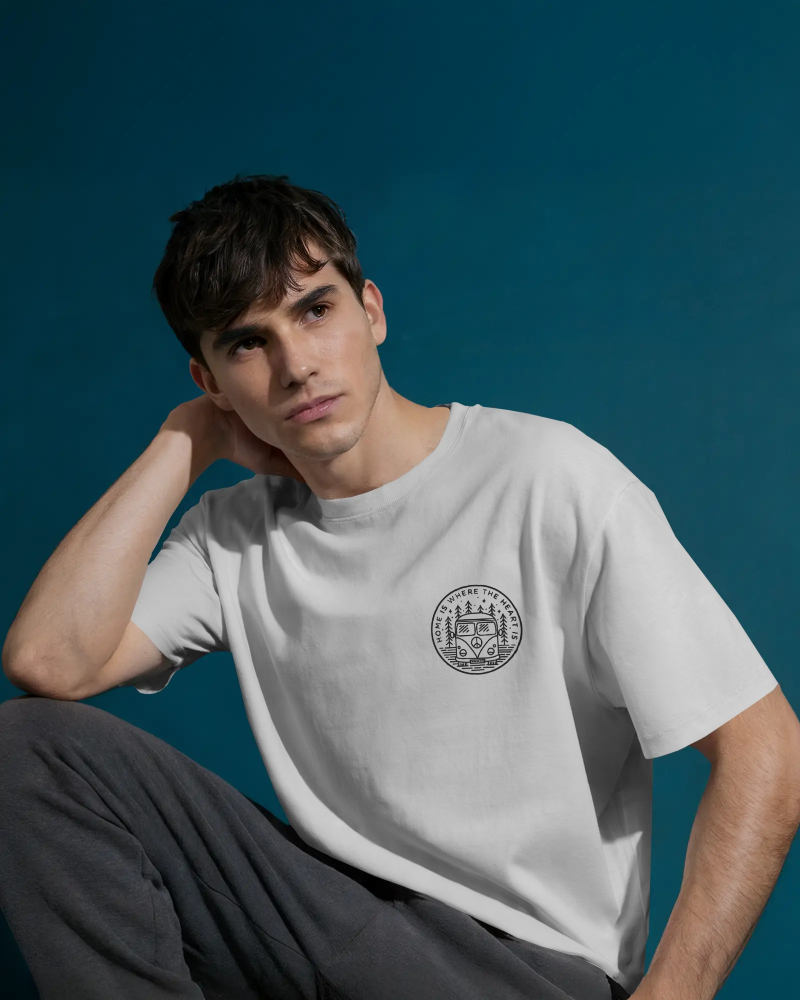 Heart in home tshirt