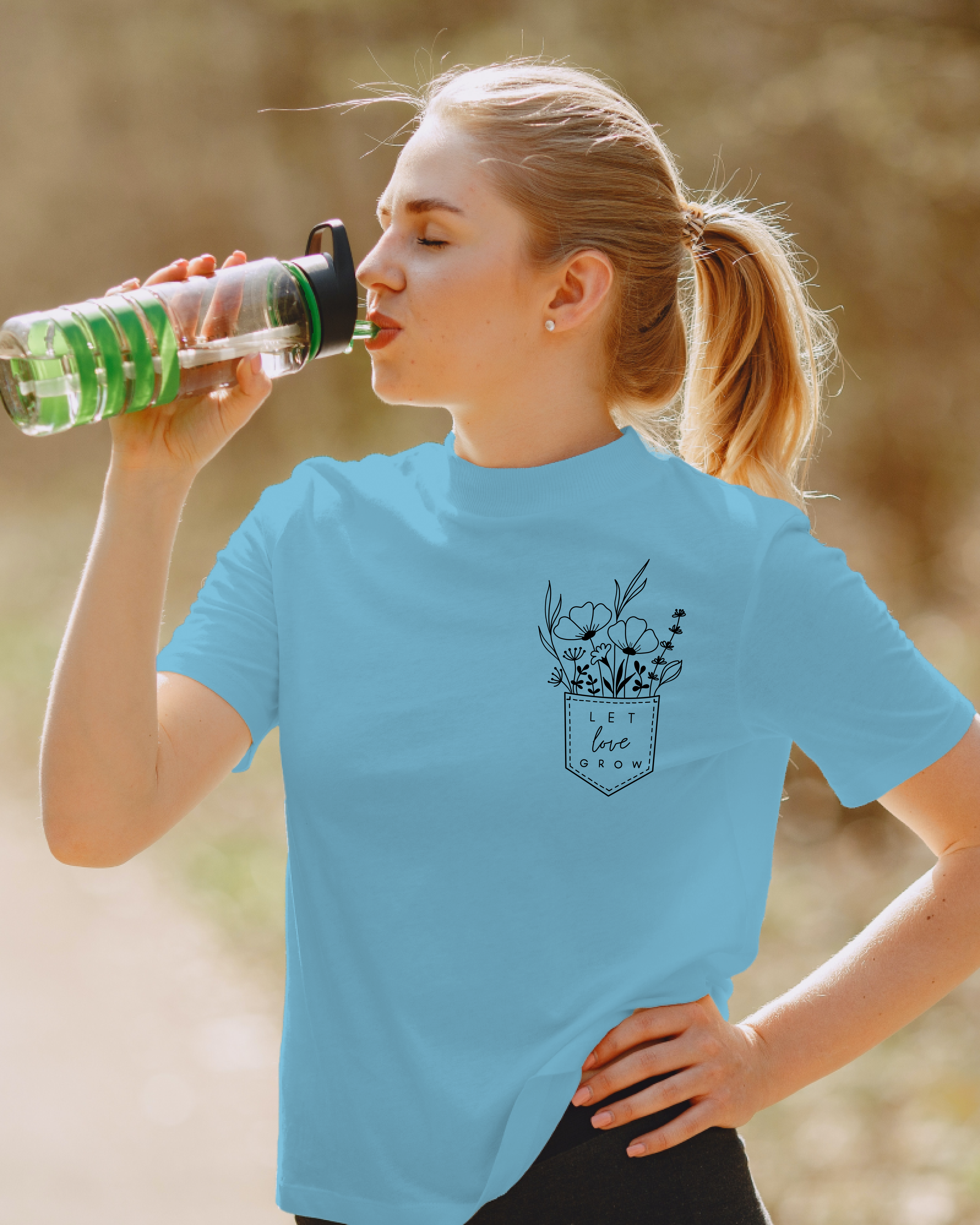Let love grow tshirt