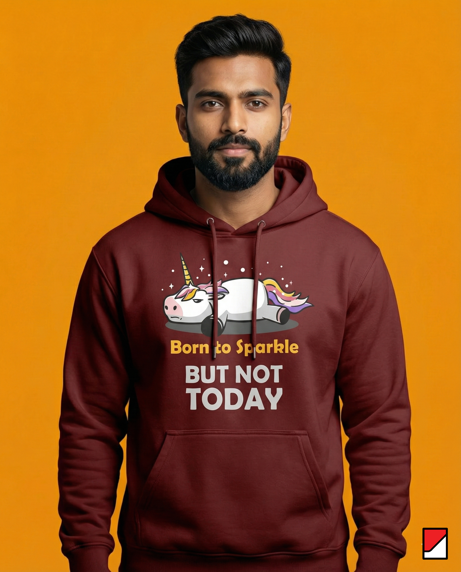 Born to Sparkle – But Not Today Hoodie