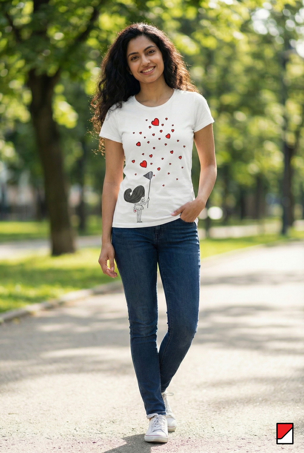 Catching Love Tee 🤍❤️