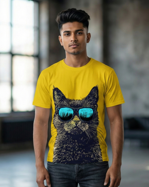 Cat graphic T-Shirt