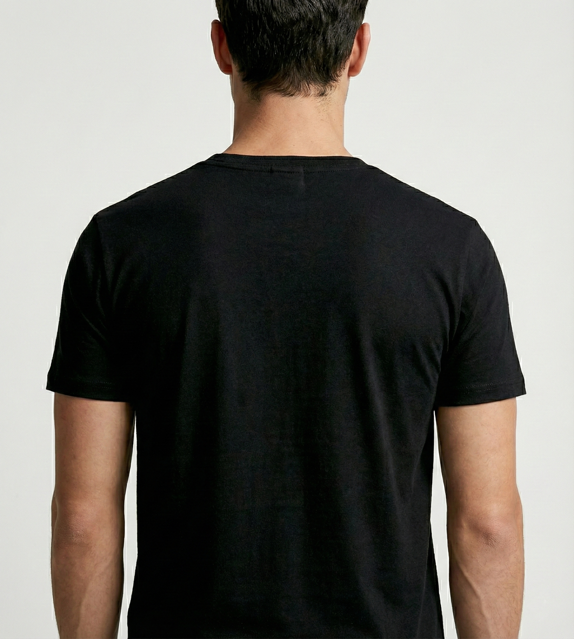 NYC Leaf Frame Graphic T-Shirt for Men – Premium Cotton Black Casual Tee